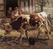 Roll Alfed Philippe En Normandie oil painting